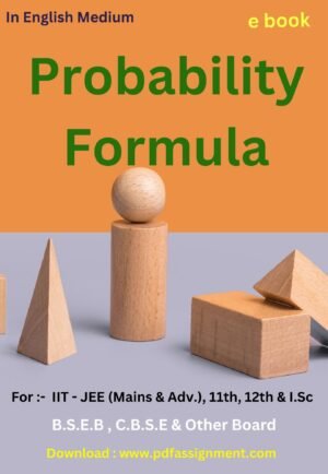 Probability Maths Formula