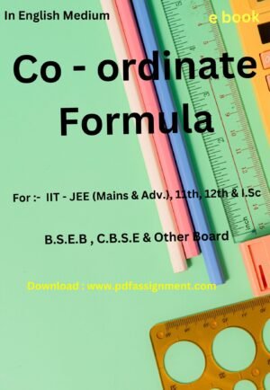 Co-ordinate Maths Formula