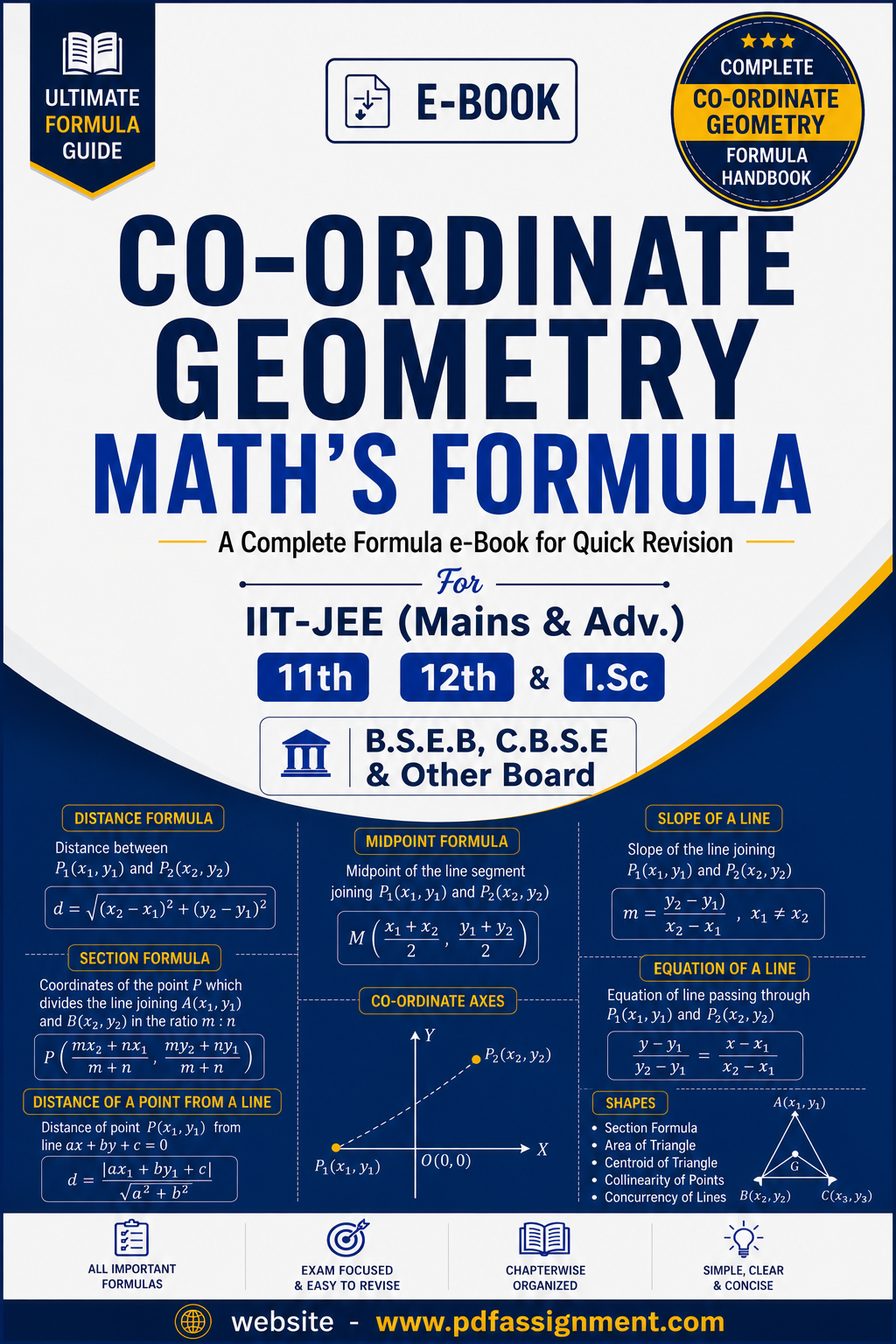 Co-ordinate Maths Formula